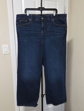 torrid Dark Indigo Bombshell Wide Leg Jeans Plus Size